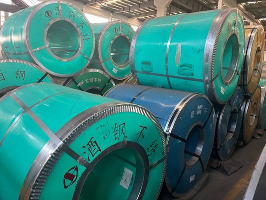 Surface Customized Color Coated Stainless Steel Coil Strip with 50000ton/Month Capacity