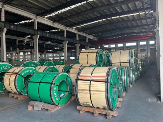 Surface Customized Color Coated Stainless Steel Coil Strip with 50000ton/Month Capacity