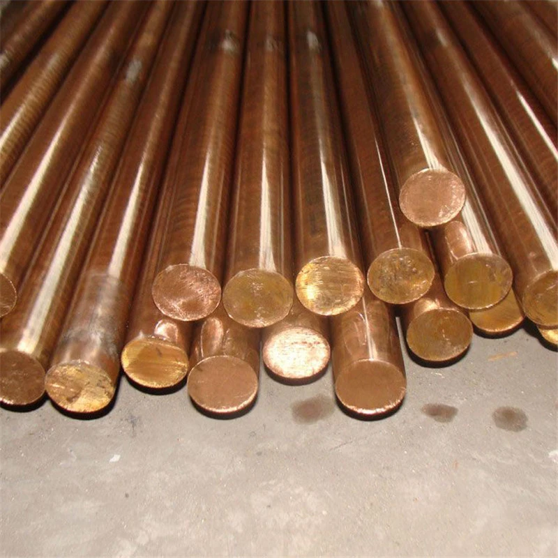 Fabricante de bronce Copper Rod Processing Bronze Rod Punching del tubo de la barra del cobre de ASTM B883