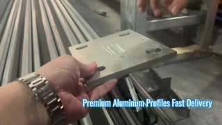 6061 6063 7075 5083 Perfil de aluminio